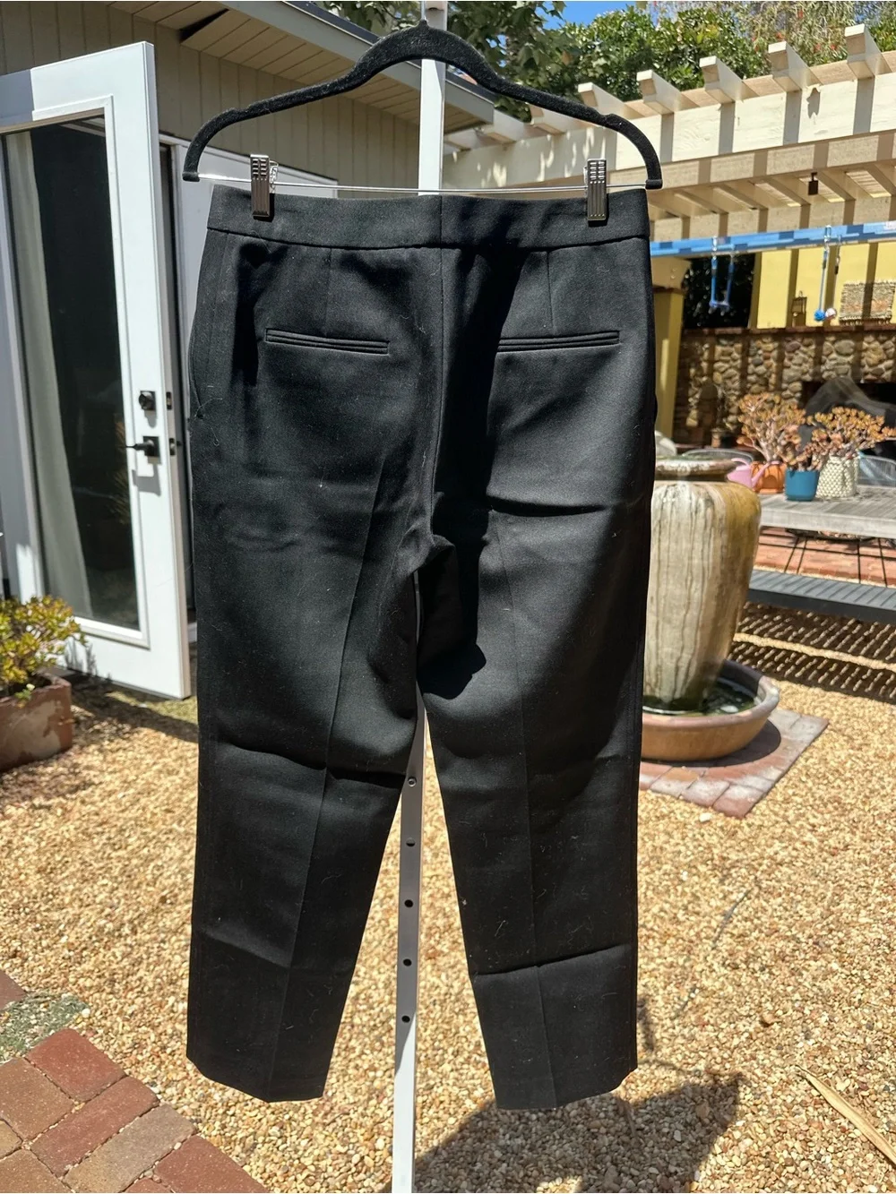 Jil Sander Black Tailored Dress Pants